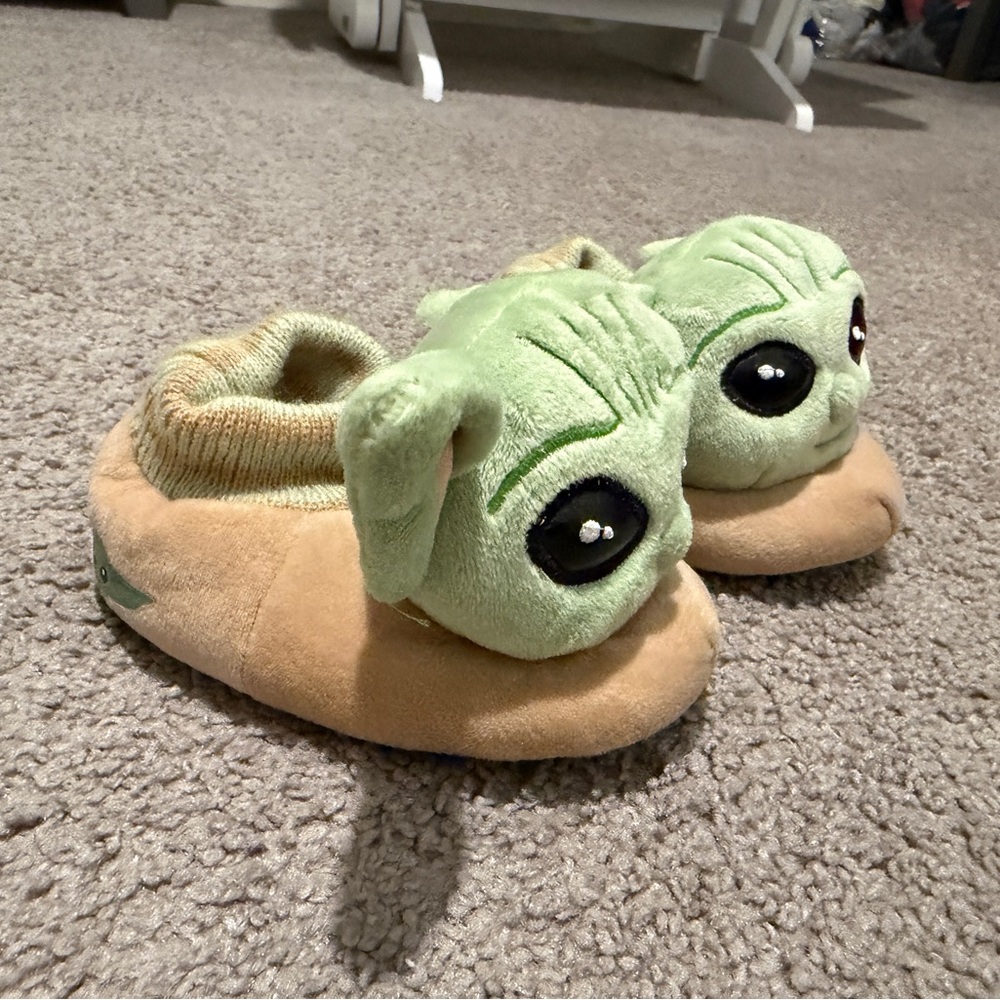 Star Wars Baby Yoda Toddler Slippers